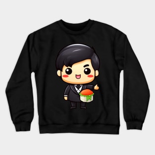 kawaii bento sushi T-Shirt cute  funny Crewneck Sweatshirt